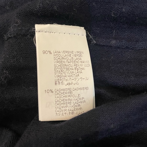 Brunello Cucinelli Men's Wool Cashmere Turtleneck Sz 54 - Picture 6 of 8